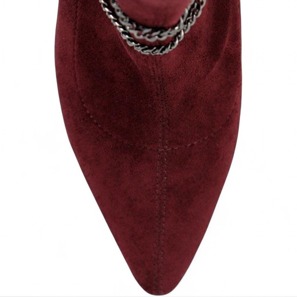 Chain Pointed Toe Bootie - Picture 6 of 10